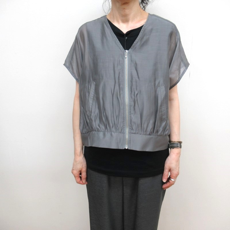 Audrey and john wad  ZIPブラウス /GY140